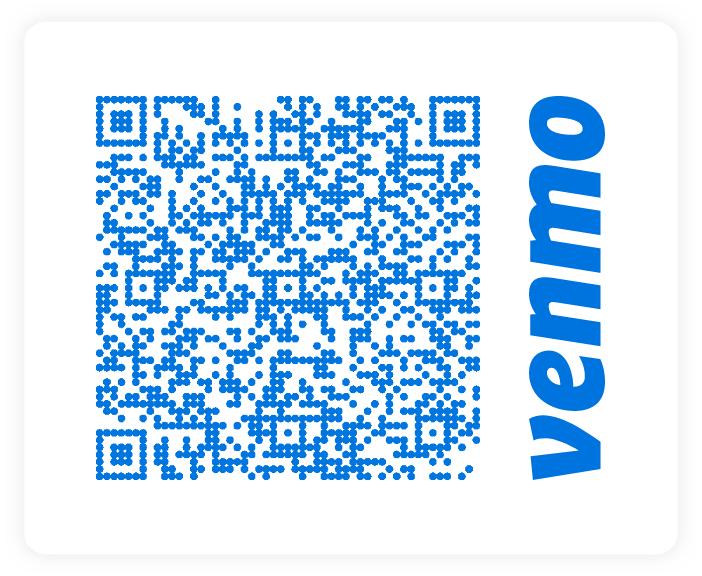 Venmo QR Code For Donation